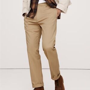 Italian stretch straight chinos